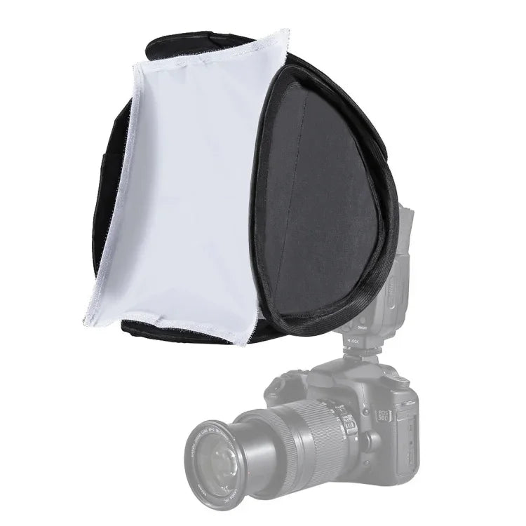 PULUZ Faltbarer Softbox-Diffusor für Blitzlicht, Größe: 23 cm x 23 cm, 23-cm-Softbox