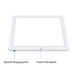 PULUZ 20cm LED-Schattenfrei-Leuchtmatte für Fotostudioboxen, 20cm Schattenfrei