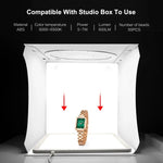 PULUZ 20cm LED-Schattenfrei-Leuchtmatte für Fotostudioboxen, 20cm Schattenfrei