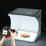 PULUZ 20cm LED-Schattenfrei-Leuchtmatte für Fotostudioboxen, 20cm Schattenfrei