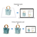 PULUZ 1000LM LED Acryl-Lichtmatte ohne Polaritätsverzerrung, dimmbar, schattenfrei, mit Schalter für 40cm Fotostudiobox, Licht (US), Licht (UK), Licht (EU)