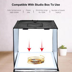 PULUZ 1000LM LED Acryl-Lichtmatte ohne Polaritätsverzerrung, dimmbar, schattenfrei, mit Schalter für 40cm Fotostudiobox, Licht (US), Licht (UK), Licht (EU)
