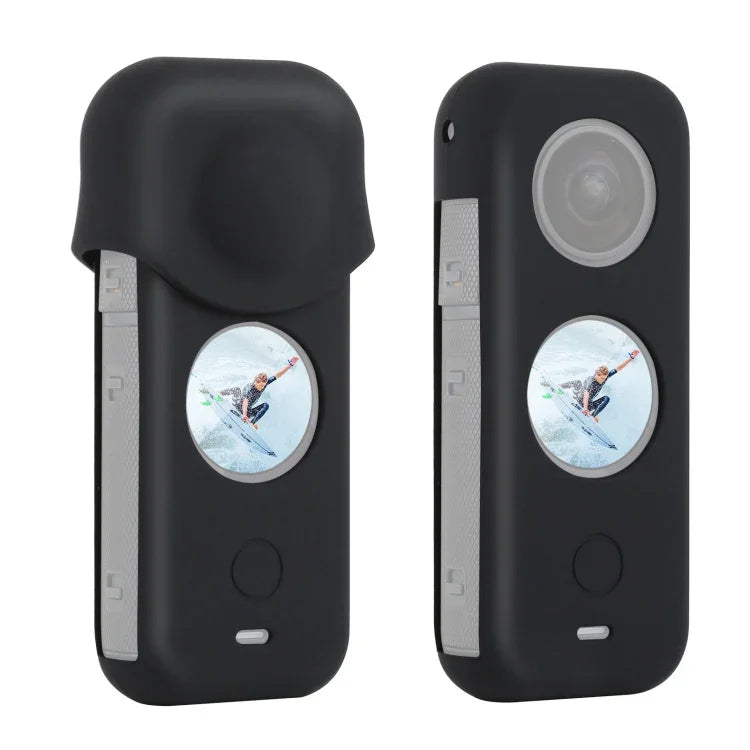 PULUZ Ganzkörper-Staubschutzhülle aus Silikon für Insta360 ONE X2, Hülle für Insta360 ONE X2