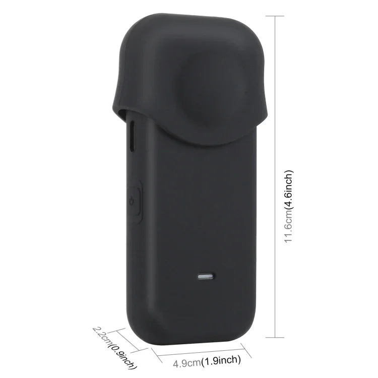 PULUZ Full Body Dust-proof Silicone Protective Case for Insta360 ONE X2, Case For Insta360 ONE X2