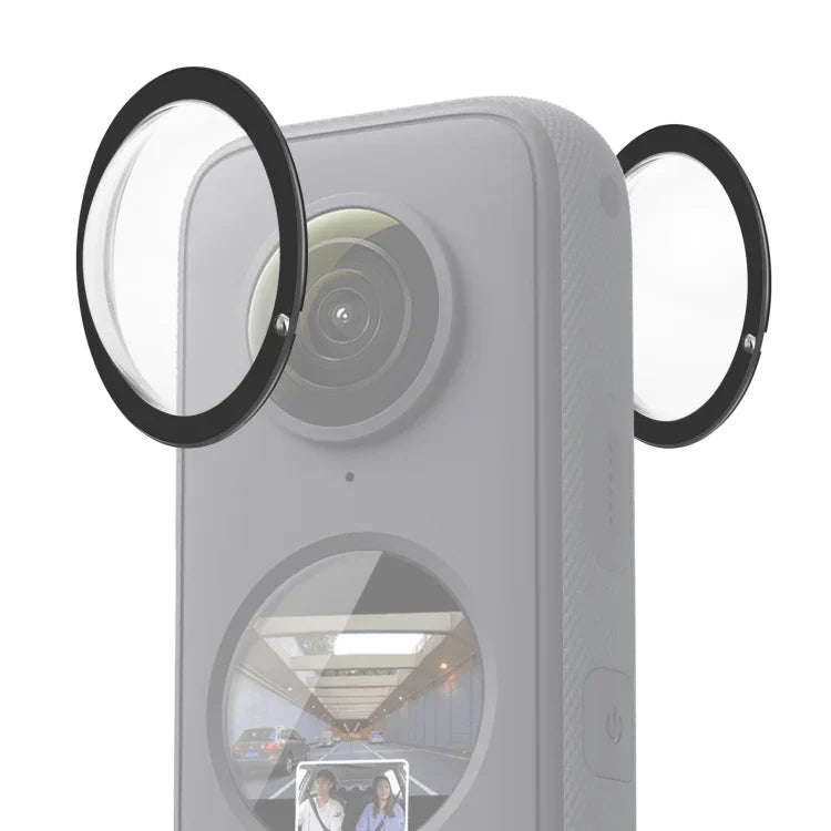 PULUZ Objektivschutz PC-Schutzhülle für Insta360 One X2, Objektivschutz für Insta360 ONE X2