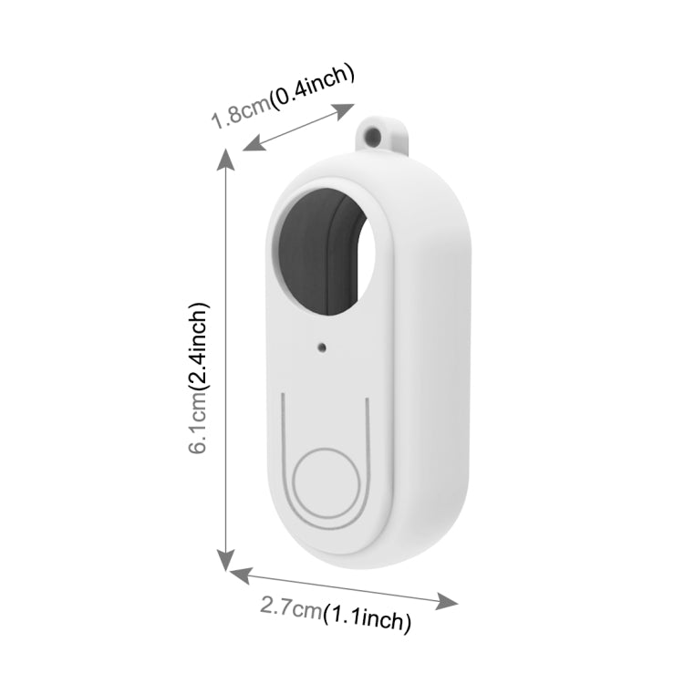 PULUZ Silikon-Schutzhülle mit Objektivabdeckung für Insta360 GO 2, für Insta360 GO 2