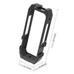 PULUZ Schutzkäfig-Gehäuse mit Blitzschuhhalterungen und magnetischem Klappstativadapter für Insta360 ONE X2, Käfig für Insta360 ONE X2