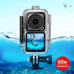 PULUZ 60m wasserdichtes Gehäuse/Tauchkoffer für DJI Action 2 Kameraeinheit / Action 2 Power Combo / Action 2 Dual-Screen Combo, Tauchkoffer