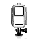 PULUZ 60m wasserdichtes Gehäuse/Tauchkoffer für DJI Action 2 Kameraeinheit / Action 2 Power Combo / Action 2 Dual-Screen Combo, Tauchkoffer