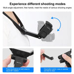 PULUZ Lazy Verstellbare Nackenhalterung für GoPro Action-Kameras und Smartphones