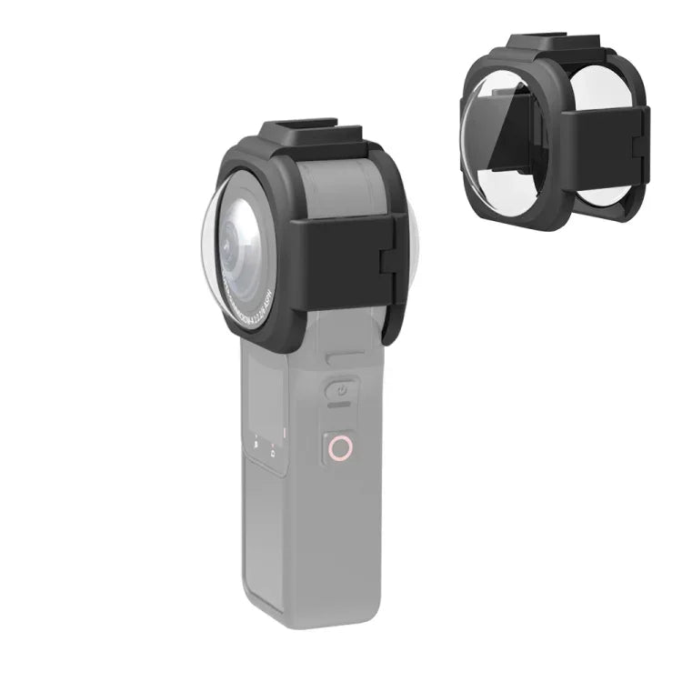 PULUZ Objektivschutzabdeckung für Insta360 ONE RS 1-Zoll 360 Edition, Upgrade-Objektivschutz