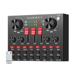 PULUZ Live Broadcast Soundkarte Bluetooth Karaoke Gesangsaufnahme Soundmixer für Mobiltelefon / Computer / Laptop / Tablet PC, chinesische Version, chinesische Version
