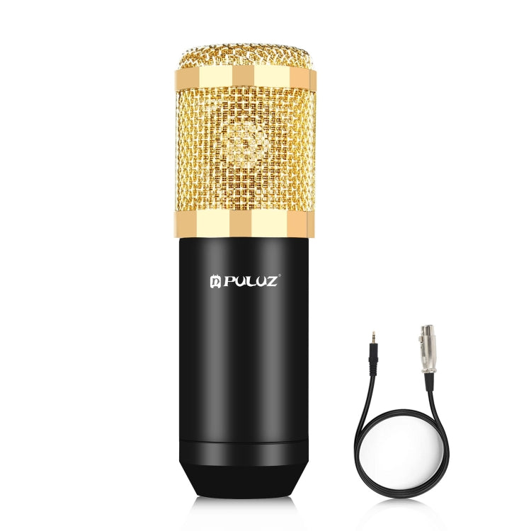 PULUZ Kondensatormikrofon Studio Broadcast Professionelles Gesangsmikrofon