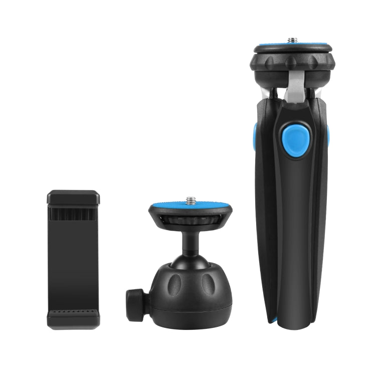 PULUZ Mini VLOG Live Stabilisator Stativ mit Telefonhalterung für Smartphones, Mini VLOG Live Stabilisator (Schwarz), Mini VLOG Live Stabilisator (Blau), Mini VLOG Live Stabilisator (Rot)