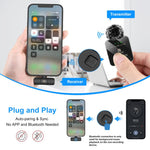 PULUZ Kabelloses Lavaliermikrofon für iPhone / iPad, 8-Pin Empfänger, 8-Pin 1 TX + 1 RX