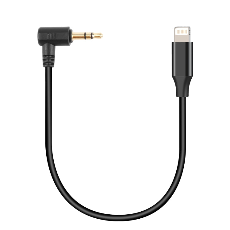 PULUZ 3,5 mm TRS Männlich zu 8-polig Männlich Live Mikrofon Audio Adapterkabel für PU3153 / PU3154, 3,5 mm zu 8-polig