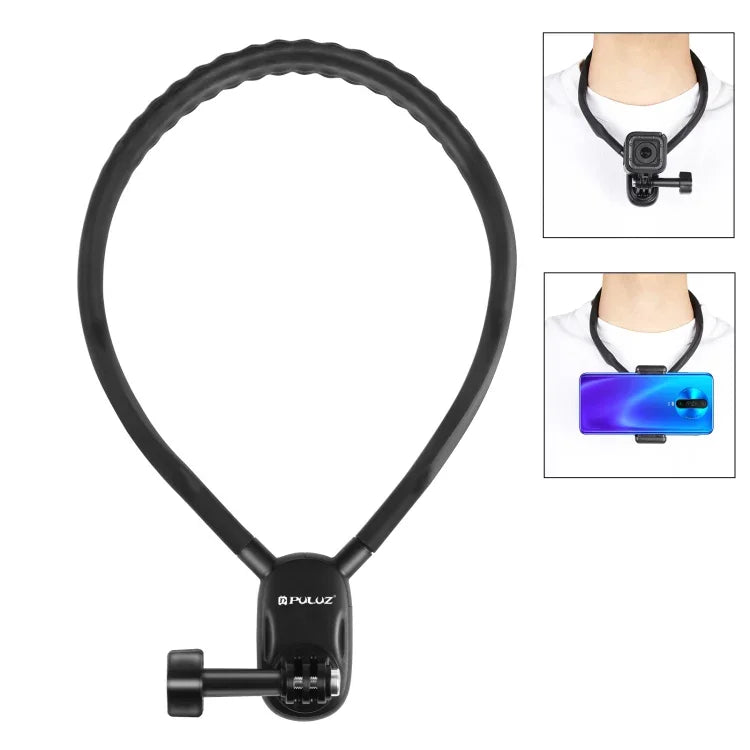 PULUZ Lazy Neck Bracket POV View Mount für GoPro Action-Kameras, POV View Mount