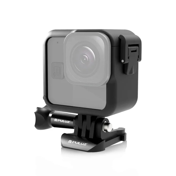 Für GoPro Hero11 Black Mini PULUZ PC-Kunststoff-Rahmen mit Schnallen-Basishalterung und Schraube, PC-Kunststoff-Rahmen