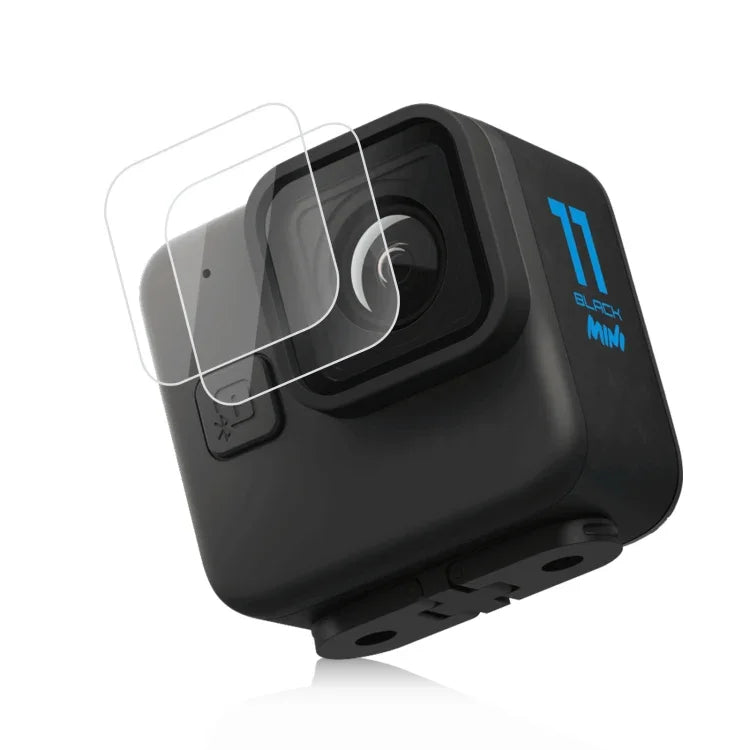 PULUZ 2er-Pack Objektivschutzfolie aus gehärtetem Glas für GoPro Hero11 Black Mini