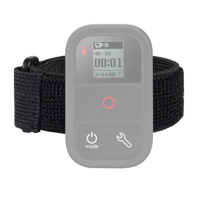 PULUZ Nylon-Handschlaufe mit Klettverschluss für GoPro HERO13 Black / HERO12 / HERO11 Black / HERO10 Black / HERO9 Black / 8 Black / Max / 7 / 6 / 5 / 4 / 3+ / 3 und SJ4000 Fernbedienung, Länge: 25 cm, Fernbedienungsschlaufe