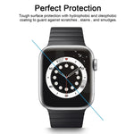 Für Apple Watch Edition 38 mm, 38 mm Zifferblattdurchmesser, Oberflächenhärte 9H+, 2,5D-bruchsicheres gehärtetes Glas, für Series 3, 2 und 1 (38 mm)