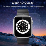 Für Apple Watch Edition 38 mm, 38 mm Zifferblattdurchmesser, Oberflächenhärte 9H+, 2,5D-bruchsicheres gehärtetes Glas, für Series 3, 2 und 1 (38 mm)