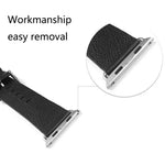 2 Stück Metallarmbandverbinder mit Metallschnalle für Apple Watch 38 mm inklusive Schraubendreher