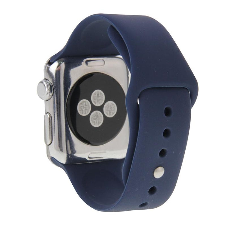 Hochleistungsfähiges Sportarmband aus Kautschuk mit Steckverschluss für Apple Watch Sport 38 mm