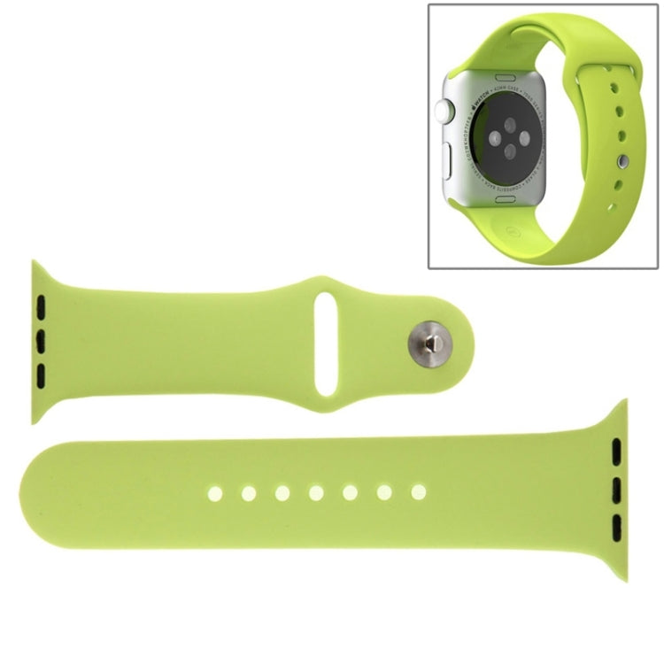 Hochleistungsfähiges Sportarmband aus Kautschuk mit Steckverschluss für Apple Watch Sport 38 mm