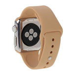 Hochleistungsfähiges Sportarmband aus Kautschuk mit Steckverschluss für Apple Watch Sport 38 mm