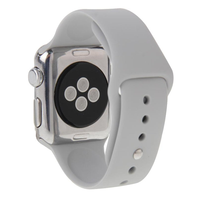 Hochleistungsfähiges Sportarmband aus Kautschuk mit Steckverschluss für Apple Watch Sport 38 mm