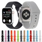 Hochleistungsfähiges Sportarmband aus Kautschuk mit Steckverschluss für Apple Watch Sport 38 mm