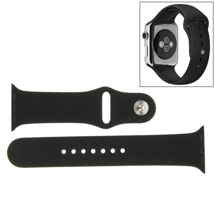Hochleistungsfähiges Sportarmband aus Kautschuk mit Stiftverschluss für Apple Watch Sport 42 mm