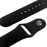 Hochleistungsfähiges Sportarmband aus Kautschuk mit Stiftverschluss für Apple Watch Sport 42 mm