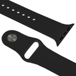 Hochleistungsfähiges Sportarmband aus Kautschuk mit Stiftverschluss für Apple Watch Sport 42 mm