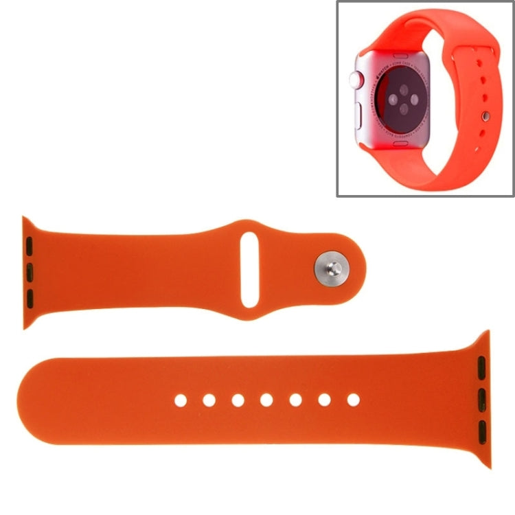 Hochleistungsfähiges Sportarmband aus Kautschuk mit Stiftverschluss für Apple Watch Sport 42 mm
