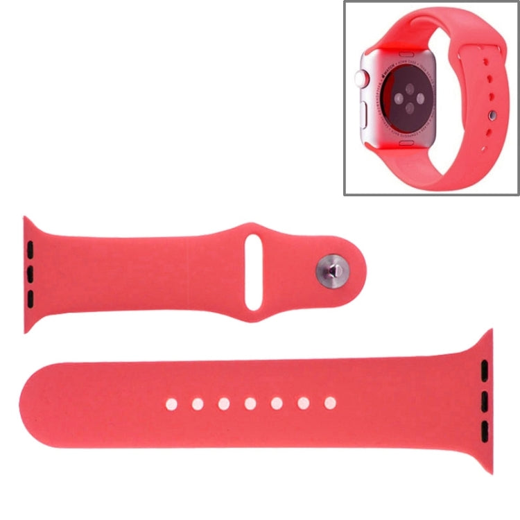 Hochleistungsfähiges Sportarmband aus Kautschuk mit Stiftverschluss für Apple Watch Sport 42 mm
