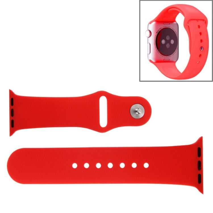 Hochleistungsfähiges Sportarmband aus Kautschuk mit Stiftverschluss für Apple Watch Sport 42 mm