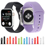 Hochleistungsfähiges Sportarmband aus Kautschuk mit Stiftverschluss für Apple Watch Sport 42 mm