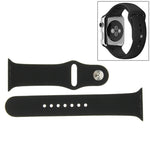 For Apple Watch Sport 42mm High-performance Longer Rubber Sport Watch Band with Pin-and-tuck Closure