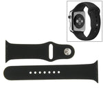 Hochleistungsfähiges, längeres Sportarmband aus Gummi mit Steckverschluss für Apple Watch Sport 42 mm