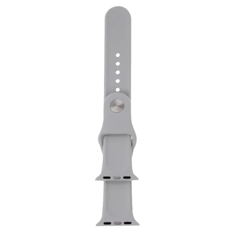 Hochleistungsfähiges, längeres Sportarmband aus Gummi mit Steckverschluss für Apple Watch Sport 42 mm