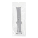 Hochleistungsfähiges, längeres Sportarmband aus Gummi mit Steckverschluss für Apple Watch Sport 42 mm