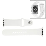 Hochleistungsfähiges, längeres Sportarmband aus Gummi mit Steckverschluss für Apple Watch Sport 42 mm