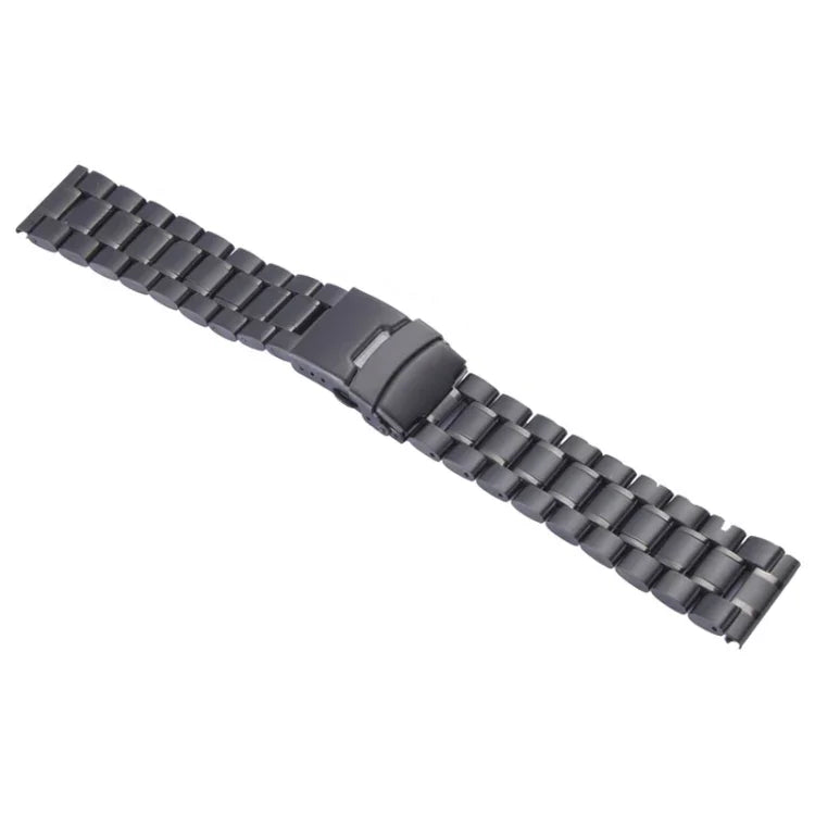 Schwarzes Edelstahlarmband für Apple Watch 38 mm, nur in Verbindung mit den Verbindungsstücken (S-AW-3291) verwendbar