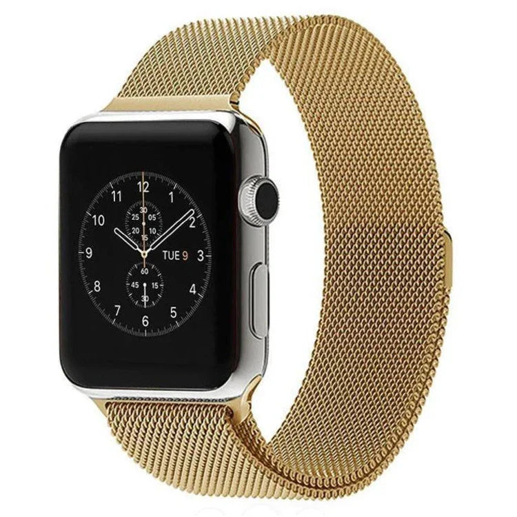Für Apple Watch 38mm Milanese Loop Magnetisches Edelstahl-Uhrenarmband, Für Apple Watch 42mm / 41mm / 40mm / 38mm
