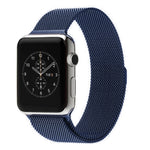 For Apple Watch 42mm / 41mm / 40mm / 38mm Milanese Loop Magnetic Stainless Steel Watch Band, For Apple Watch 42mm / 41mm / 40mm / 38mm