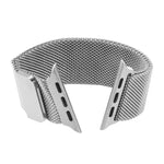 Für Apple Watch 38mm Milanese Loop Magnetisches Edelstahl-Uhrenarmband, Für Apple Watch 42mm / 41mm / 40mm / 38mm