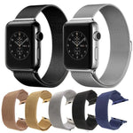 Für Apple Watch 38mm Milanese Loop Magnetisches Edelstahl-Uhrenarmband, Für Apple Watch 42mm / 41mm / 40mm / 38mm