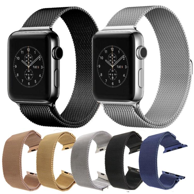 Für Apple Watch 38mm Milanese Loop Magnetisches Edelstahl-Uhrenarmband, Für Apple Watch 42mm / 41mm / 40mm / 38mm